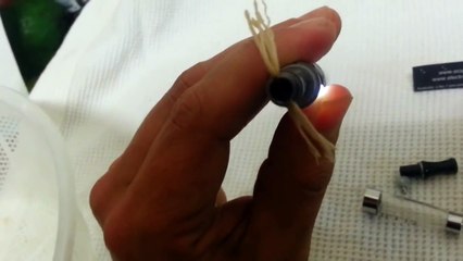 Cleaning soot from Clearomizer coils