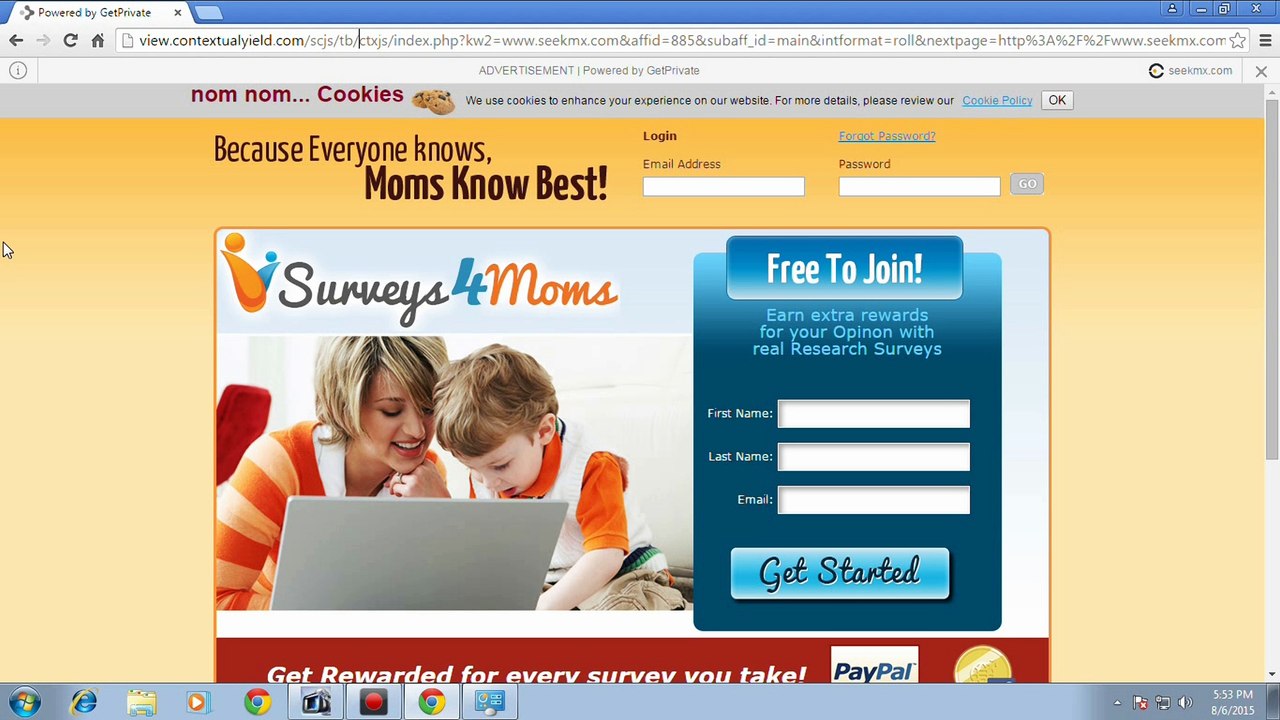 how to remove powered by GetPrivate ads