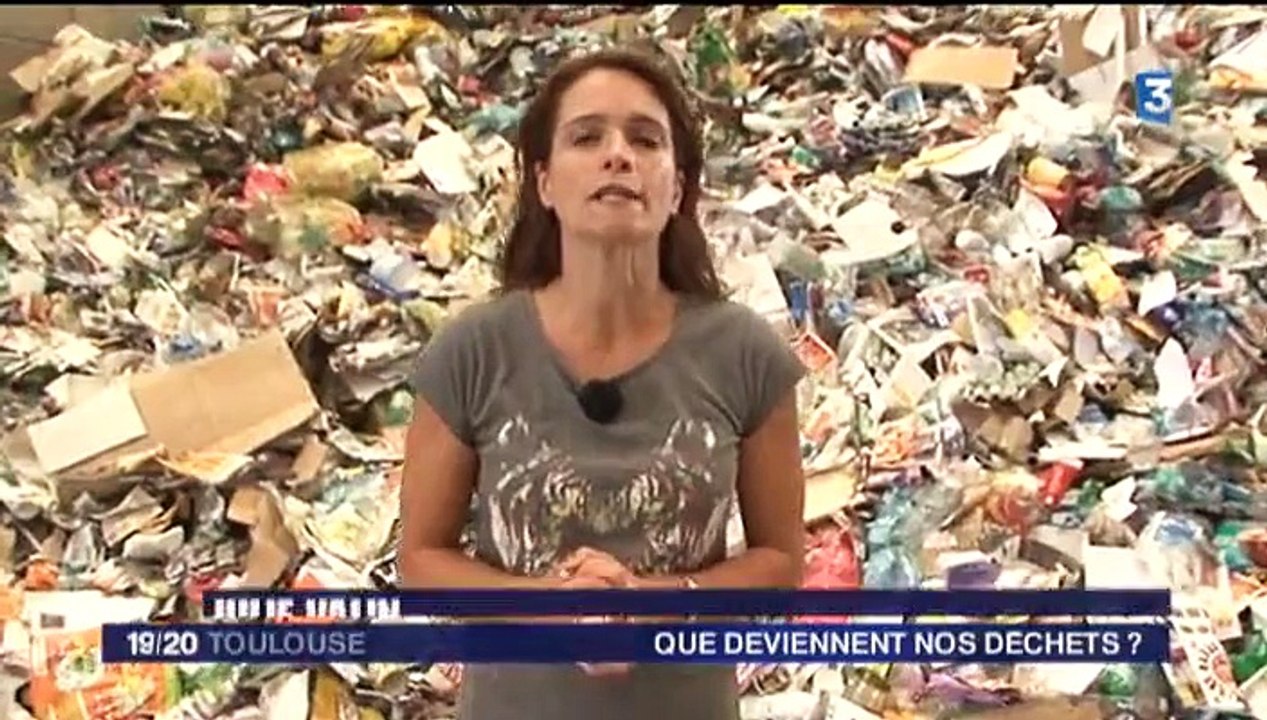 Que fait-on des déchets à Toulouse ? Reportage France 3 Toulouse chez Paprec Sud-Ouest