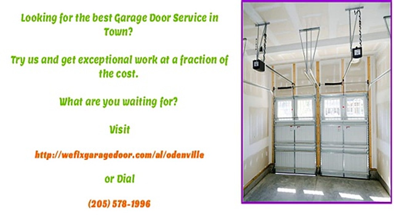 Emergency Garage Door in Odenville, AL