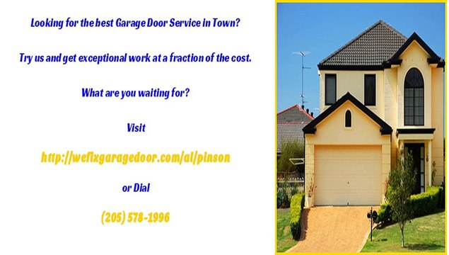 Pinson, AL Garage Door Repair, Installation, & Replacement