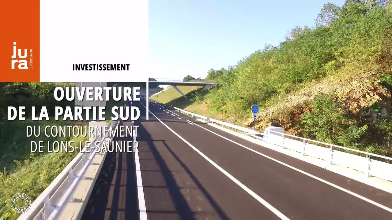 JURA Le Département Contournement Lons-le-Saunier