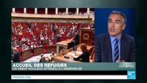 Accueil des réfugiés : la classe politique française divisée