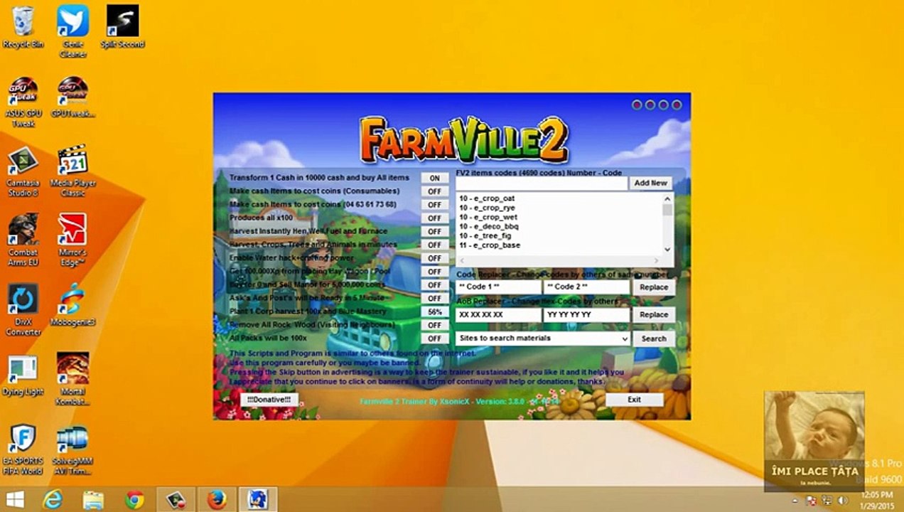 FarmVille 2 trainer 2015 no survey