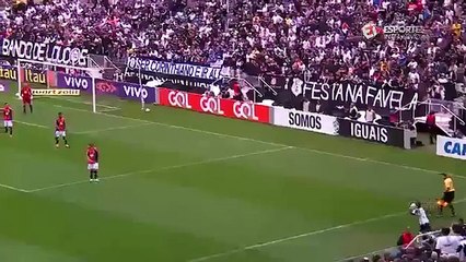 Vagner Love falló imperdonable ocasión con el Corinthians (VIDEO)