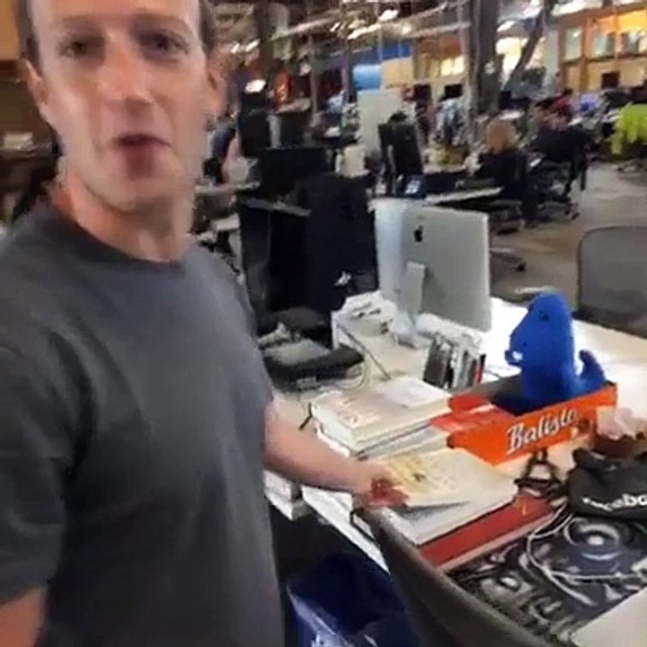 First live video at Facebook HQ - Mark Zuckerberg
