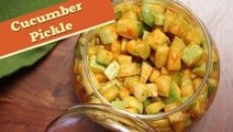 Cucumber Pickle | Instant Indian Pickle Recipe | Divine Taste With Anushruti