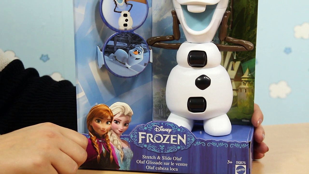 Olaf Figure-Sounds / Olaf z Dźwiękami - Frozen / Kraina Lodu - Mattel - DGB75 - Recenzja