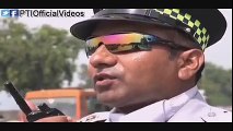 New KPK Traffic Wardens Police Fine Over 1200 VIPs