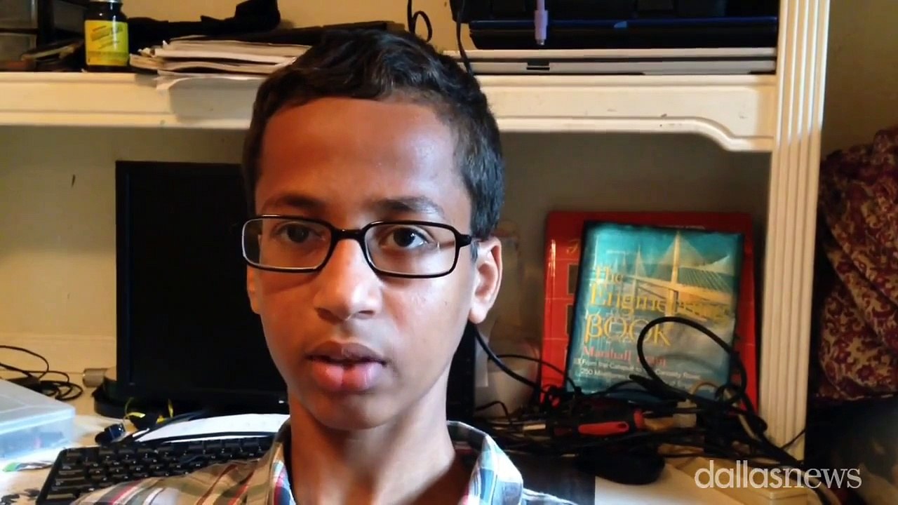 14yo Muslim Boy arrested for bringing a 'bomb' to school but it was a homemade clock! - Vidéo Dailymotion