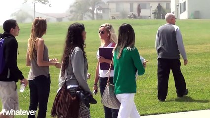 Girls picking up girls