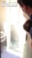 Irish scoundrels blow up toilet with FIRECRACKER