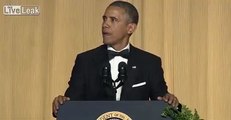 Obama Makes Putin Jokes At Dinner