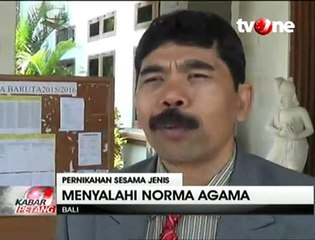 PHDI Akan Usut Kasus Pernikahan Sejenis di Bali