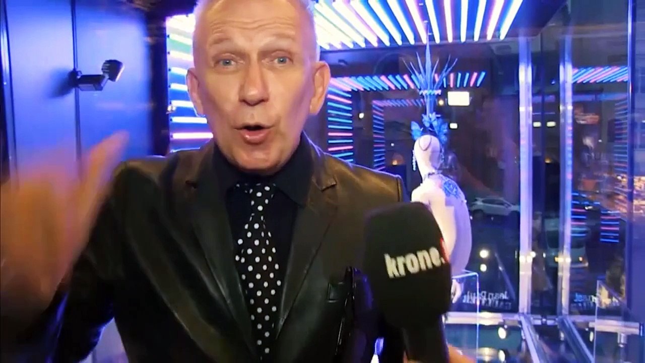 Jean Paul Gaultier- Wiedersehen mit Muse Conchita 14.09.2015