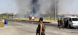 Diyarbakır'da mühimmat deposunda patlama... Olay yerinden ilk görüntüler