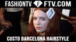 Custo Barcelona Hairstyle Spring/Summer 2016 | New York Fashion Week NYFW | FTV.com