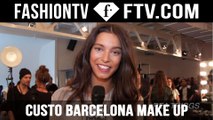 Custo Barcelona Makeup Spring/Summer 2016 | New York Fashion Week NYFW | FTV.com