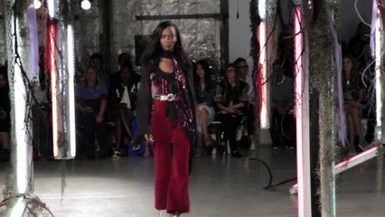 Backstage at Rodarte with Kate and Laura Mulleavy