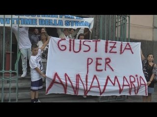Napoli - Fiaccolata per Annamaria, la catechista travolta e uccisa in strada (15.09.15)
