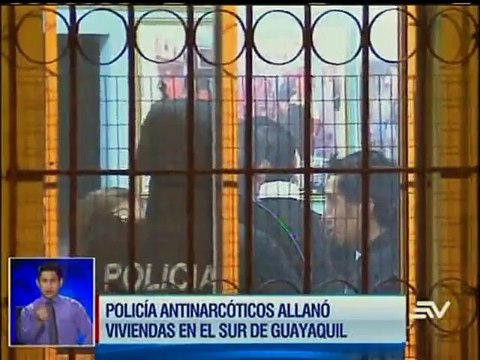 Operativo antinarcóticos dejó tres detenidos