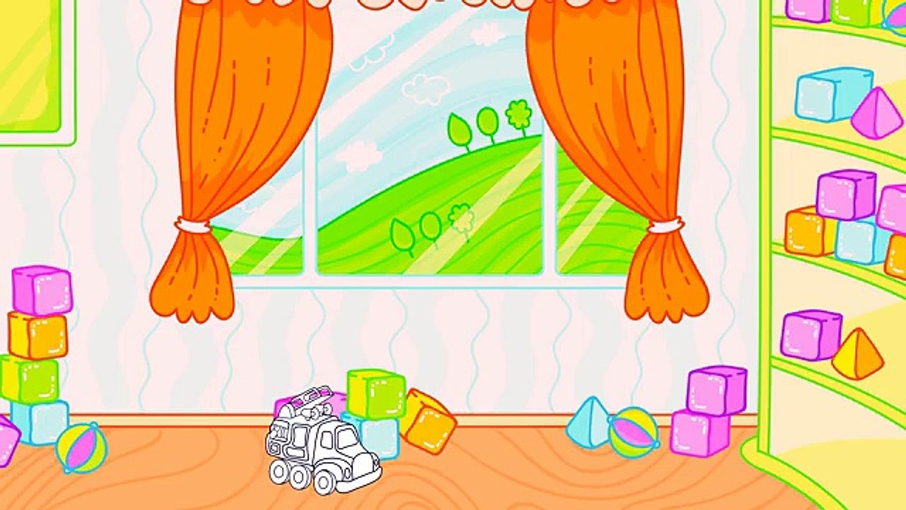 Mes jouets préférés - Le camion de pompiers et l'ambulance _ Dessins animés en français (360p)