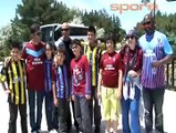 Anıtkabir'de F.Bahçe-Trabzonspor dostluğu