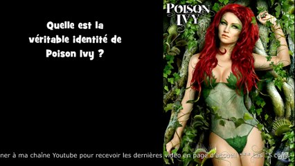 Quiz les identités des supers héros