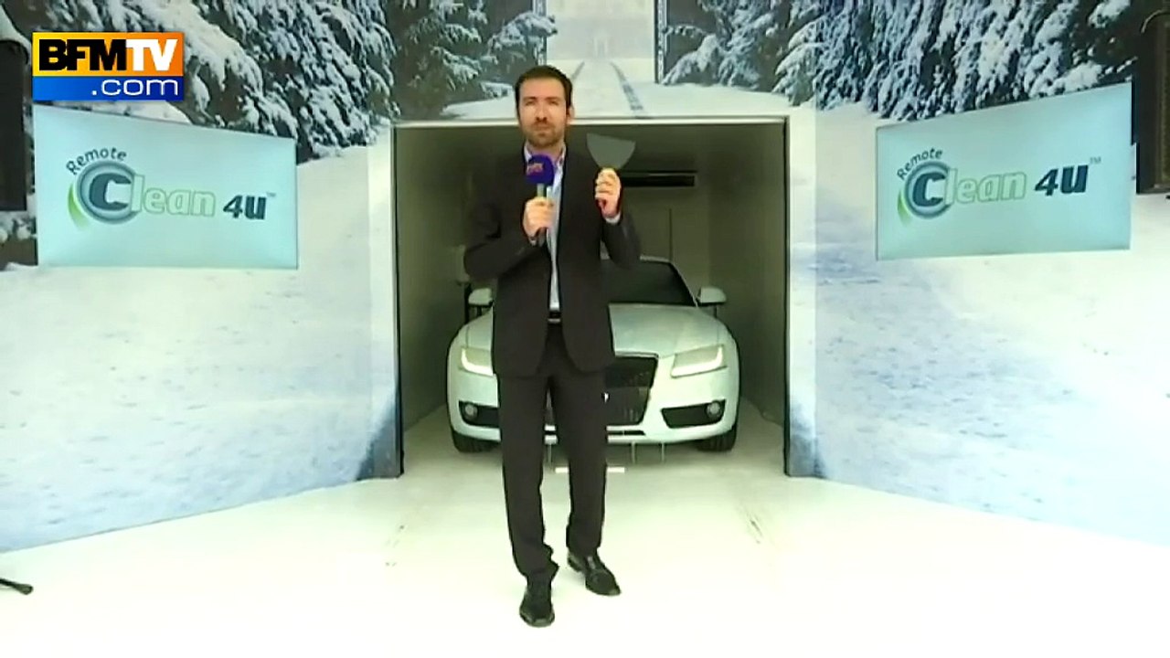 Salon de l'automobile de Francfort: dégivrer sa voiture grâce à un smartphone