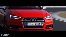 TRAILER Audi S4 Quattro 2017 aro 19 AT8 3.0 TFSI V6 Turbo 354 cv 51 mkgf 250 kmh 0-100 kmh 4,7 s 1.630 kg @ 60 FPS
