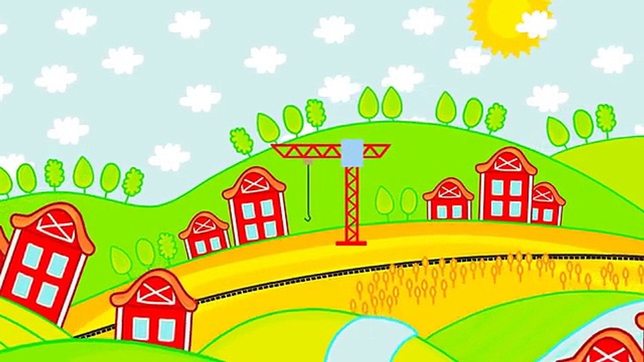 Apprenons les chiffres de 1 à 5 avec le Petit Train _ Dessin animé educatif en francais (360p)