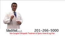 TV Bergen County Non Surgical Spine Knee Leg Pain MedWell Doctor Northern NJ (HD)