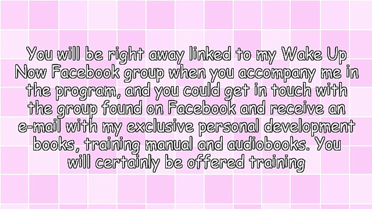 Wakeupnow - Wake Up Now Testimonial And Opportunity Information