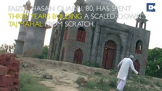 Indian Man Builds The Taj Mahal in His Garden - Video Dailymotion