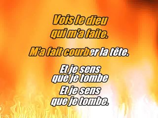 KARAOKE NATACHA ATLAS - Mon amie la rose