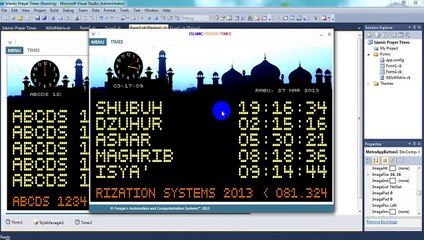 ISLAMIC MUSLIMS PRAYER TIMES