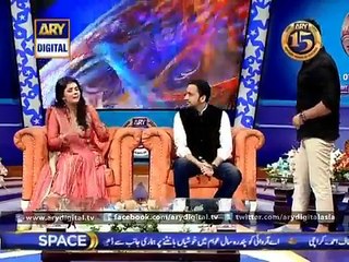 Waseem Badami Acting Like Husband and Amjab Sabri Like Wife- Very Funny