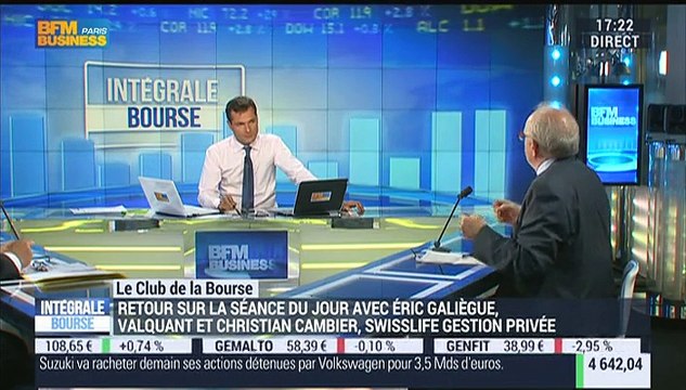 Le Club de la Bourse: Éric Galiègue, Christian Cambier et Mikaël Jacoby - 16/09