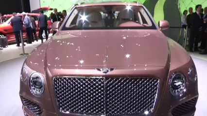 Live Francfort 2015 : le Bentley Bentayga présenté par Antoine Arnoux