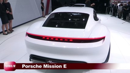 Live Francfort 2015 : le Porsche Mission E présenté par Antoine Arnoux