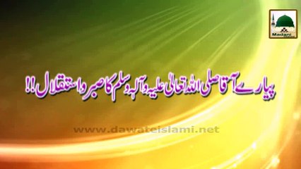 Piyaray Aaqa Ka Sabar-o-Istiqlal - Short Bayan