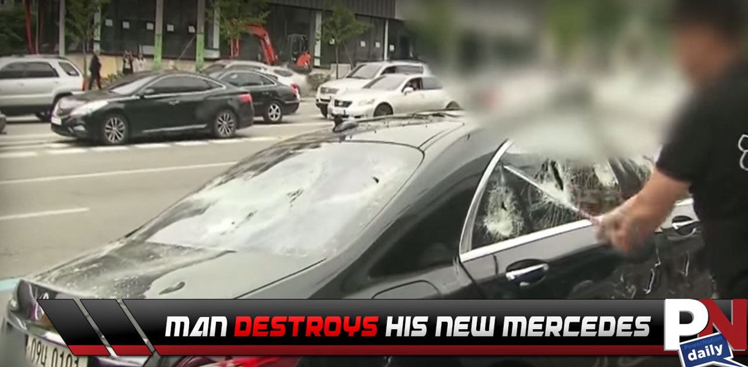 Man Destroys His New Mercedes S63 AMG After It Shuts Off Repeatedly
