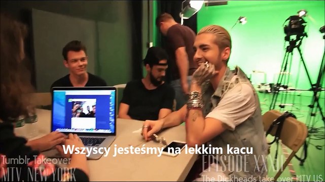 Tokio Hotel TV 2015: odcinek 32 - The Dickheads take over MTV US napisy PL