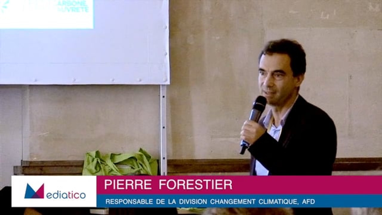"S'adapter au climat, c'est définir des politiques publiques et flécher les investissements privés" (Pierre Forestier, AFD)