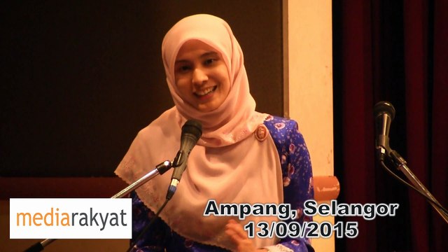 Nurul Izzah: Bukan Semesti Kita Anti Kerajaan, Hati Kita Pro Negara