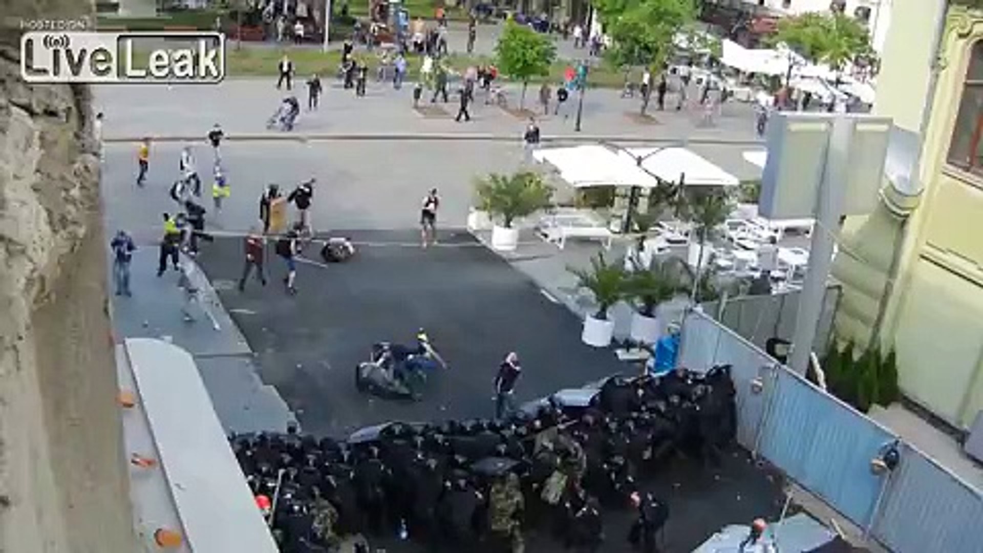 Pro-Russian activist shooting in Odessa