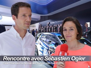 Sébastien Ogier en direct du salon de Francfort 2015