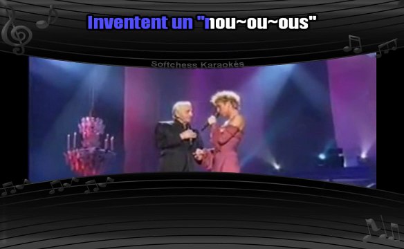 Karaoké Charles Aznavour et Céline Dion - Toi et moi (avec voix féminine)