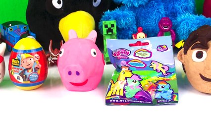 Play-Doh Diego, Peppa Pig, Hello Kitty Surprises, Bob The Builder Surprise Egg