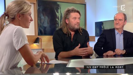Olivier Delacroix "Ils ont frôlé la mort" - C à vous - 16/09/2015